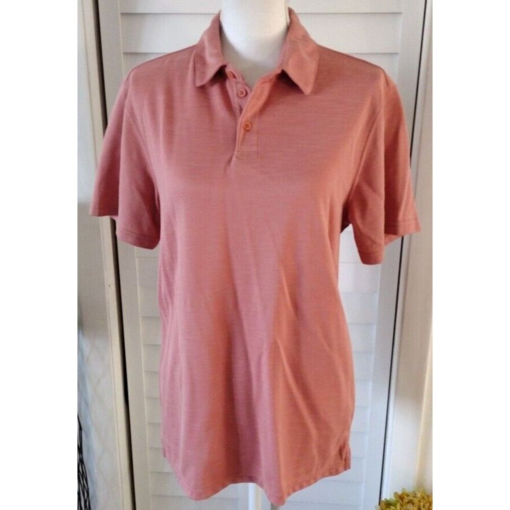 Saks Fifth Avenue Men's Unisex Modal Polo Shirt short sleeve S